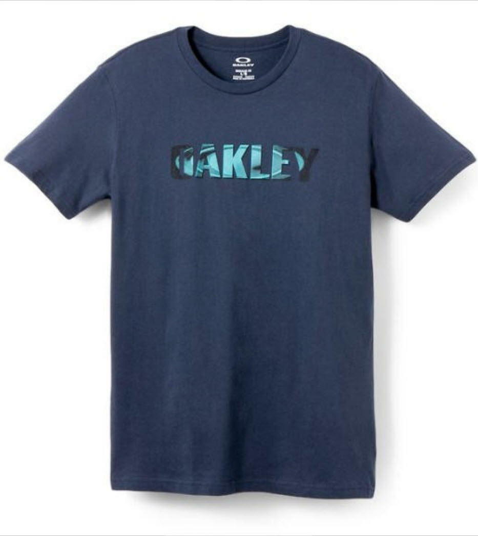 Oakley Men's Sentry Cotton Short Sleeve T-shirt Red White Gray Blue Orange gallery