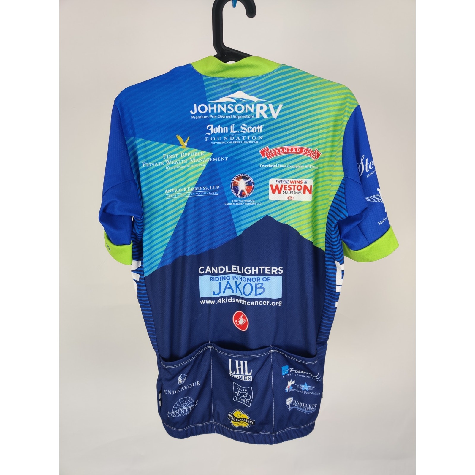 Castelli Candlelighters Cycling Jersey Lightweight Multicolor Men’s XL gallery