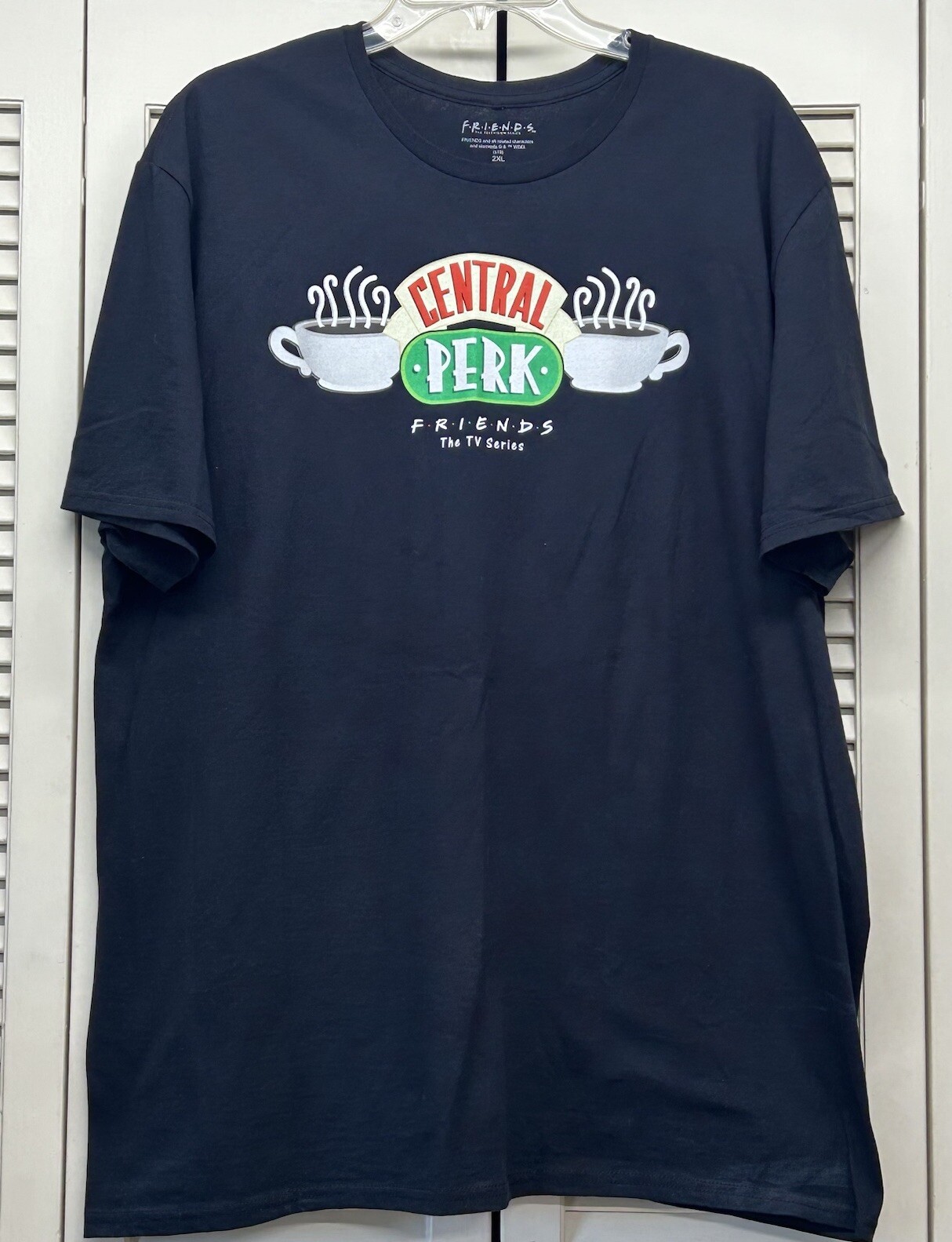 Friends T-shirts Lot of 2 Short Sleeves Size 2XL Friends Graphic 100% Cotton gallery