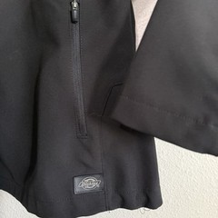 Dickies Performance Protect 2XL Full Zip Bonded Softshell Black Jacket Toggle