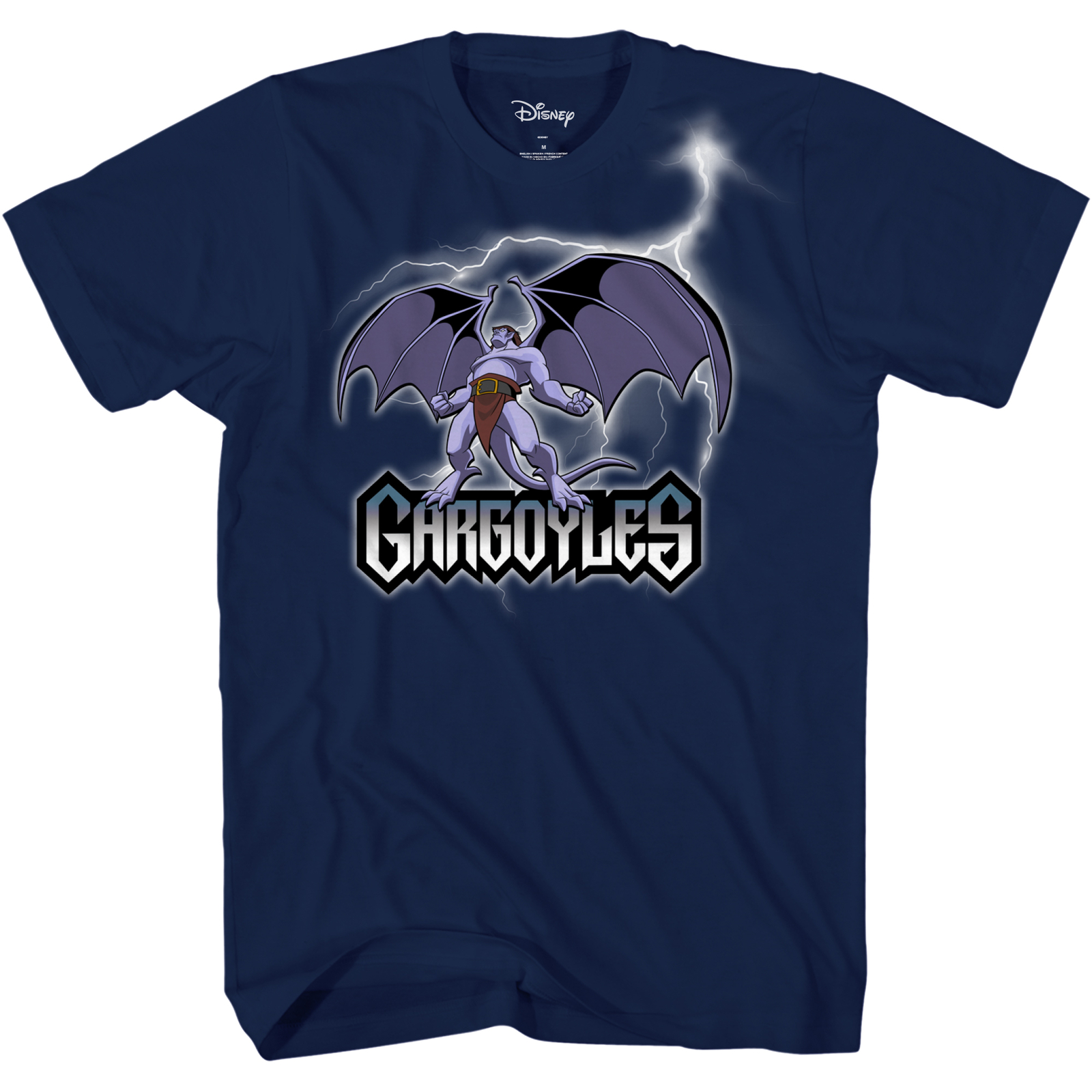 Gargoyles Goliath Thunder Disney 90's Retro Cartoon Adult T-Shirt gallery