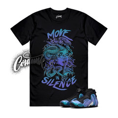 Flightposite Dusty Cactus Persian Violet Metallic Silver T Shirt Match MIS