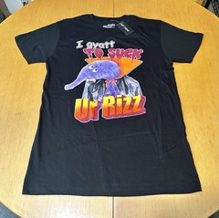 Goodie Two Sleeves Rizz Vampire Graphic T-Shirt Black Size M