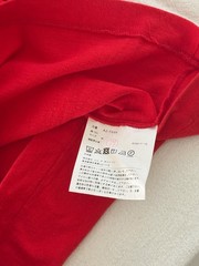 Comme des Garcons PLAY Red Double Heart T-Shirt SZ M & Green Heart T Shirt VG