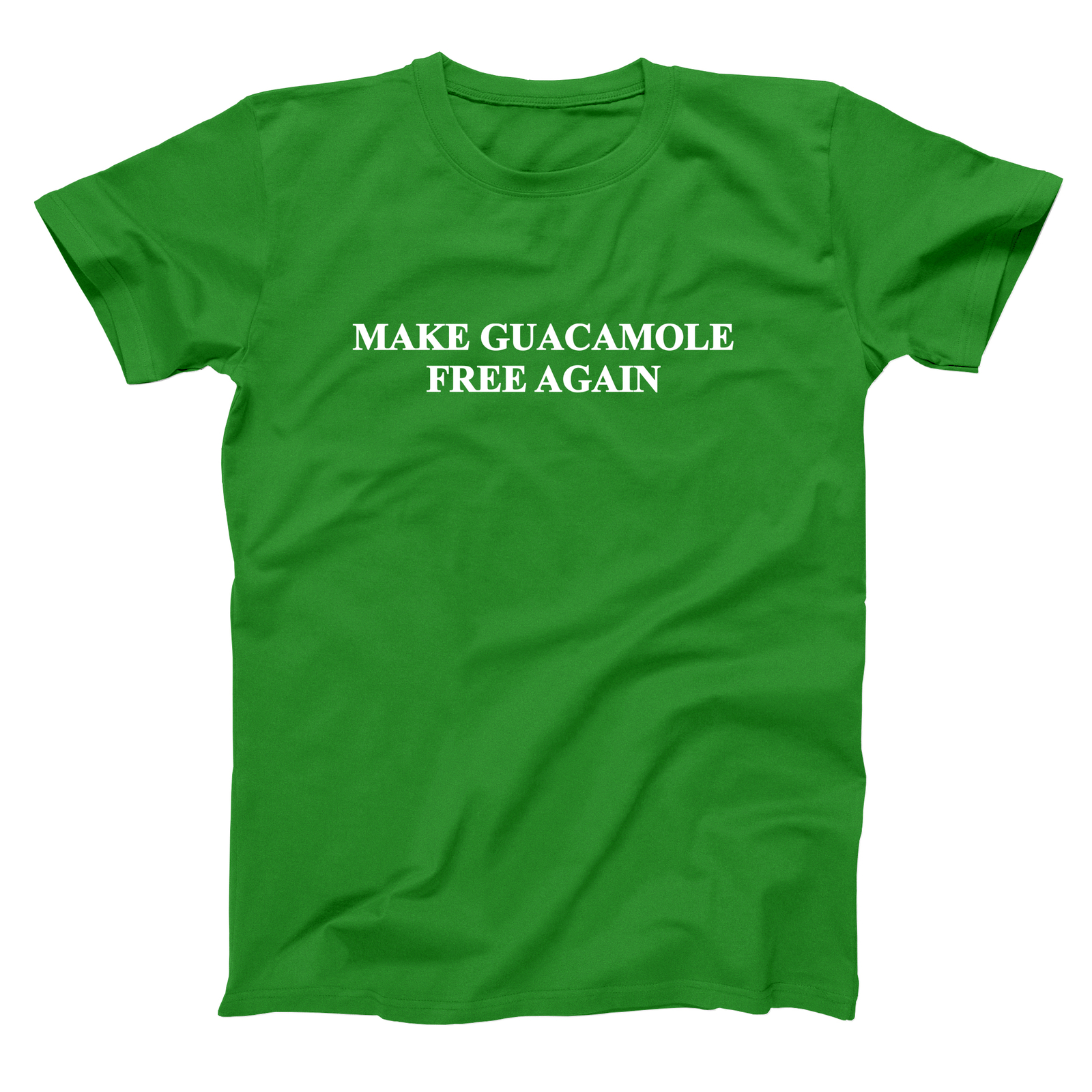 Make Guacamole Free Again Funny Chipotle Guac Dip Green Basic Men’s T-Shirt