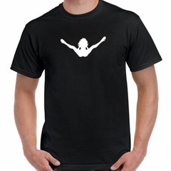 Wide Open Cycles Shirt Skull Motorcycle no Harley Stripper funny Biker T-Shirt