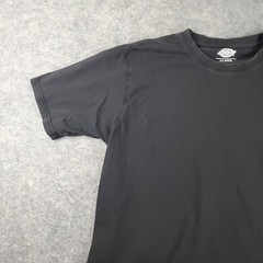 Dickies Shirt Men Extra Large Black Crew Neck Short Sleeve Logo Stretch Pullover