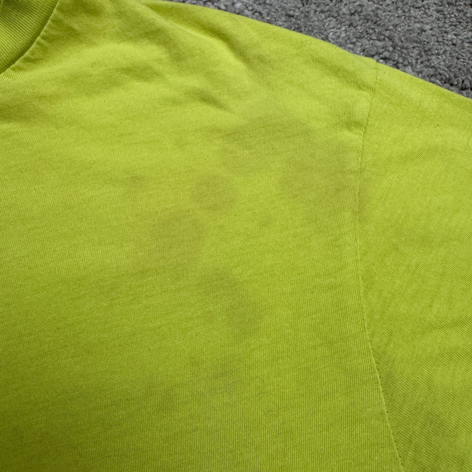 Cotton On Graphic Tee Men M/L Lime Green Tupac Shakur Embroidered Hip Hop Cotton gallery
