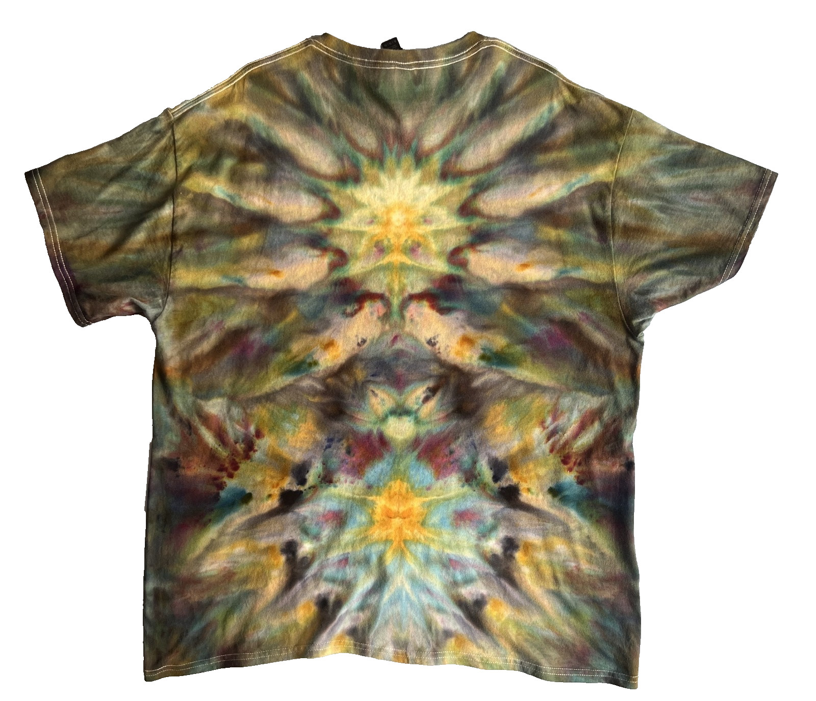 NEW Deity Ice Tie Dye T-Shirt, Unisex XL SS Crew TRIPPY! gallery
