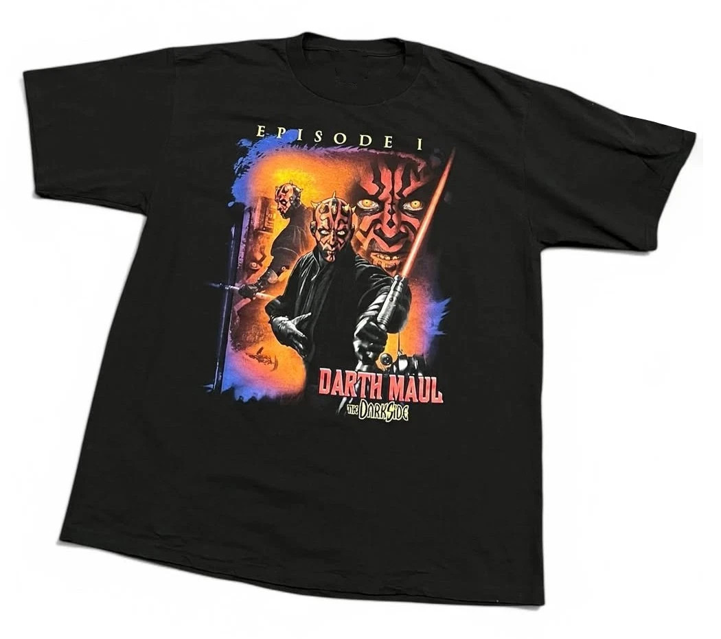 Star Wars Episode 1 Darth Maul T-shirt Full Size S-5XL Reprint NEW HM1639