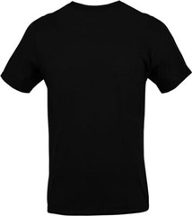 Gildan (6-pack) Black Solid Ultra Cotton Short Sleeve Blank Tee T-Shirt S-XL