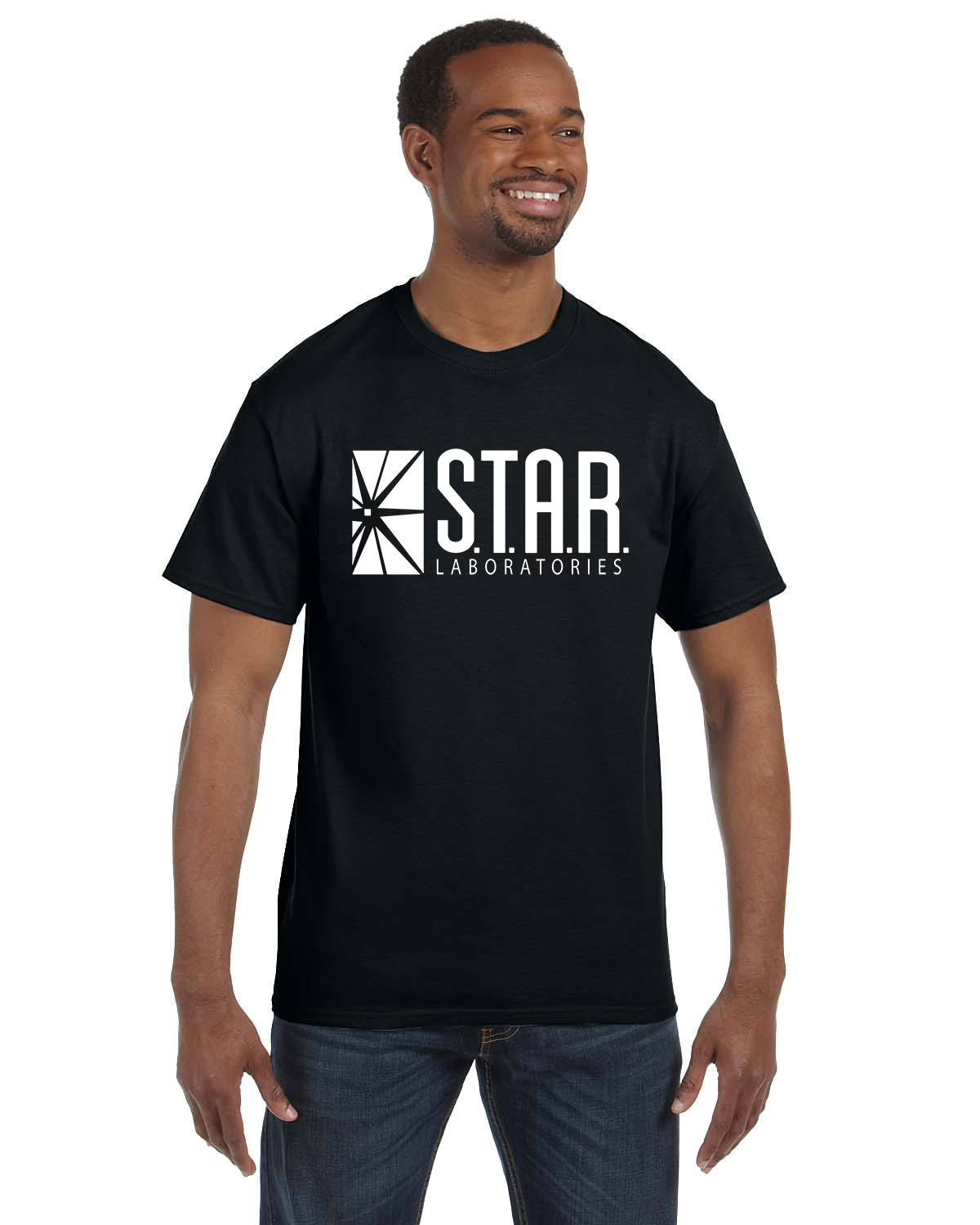 Star Labs Tee Shirt Tee The Flash STAR LABORATORIES Superman Comic Small-5XL gallery
