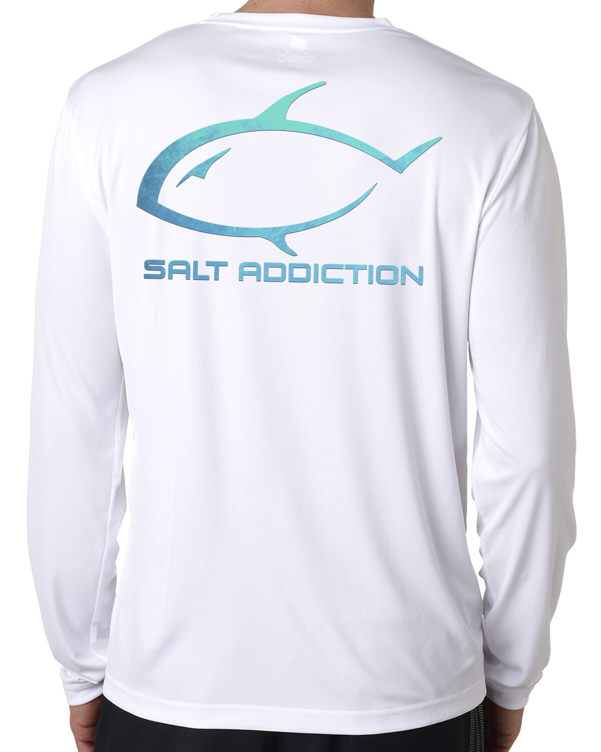 Salt Addiction long sleeve microfiber saltwater fishing t shirt uv upf 50+ gallery