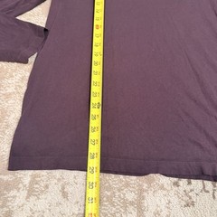 James Perse Standard Men’s Maroon Long Sleeve Crew Neck T-shirt Size 3 L