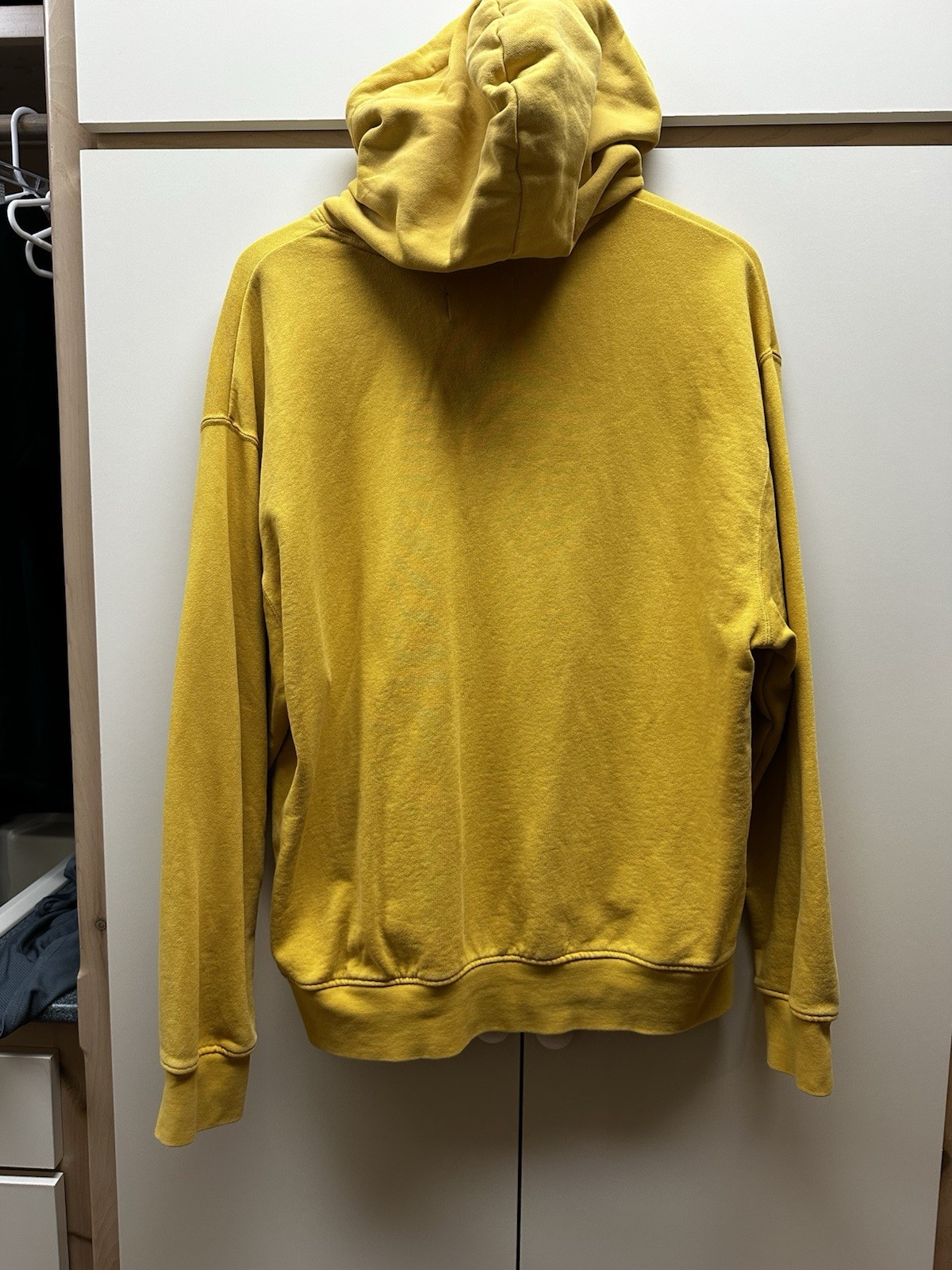 Jordan Essentials Mens Fleece Men's Hoodie Yellow FB7290-752 gallery