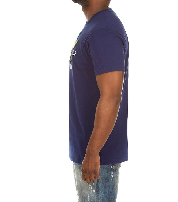 Akoo Men’s T-Shirts Short Sleeve Knit Cotton Fashion Abstract Snobby Tee 2XL gallery
