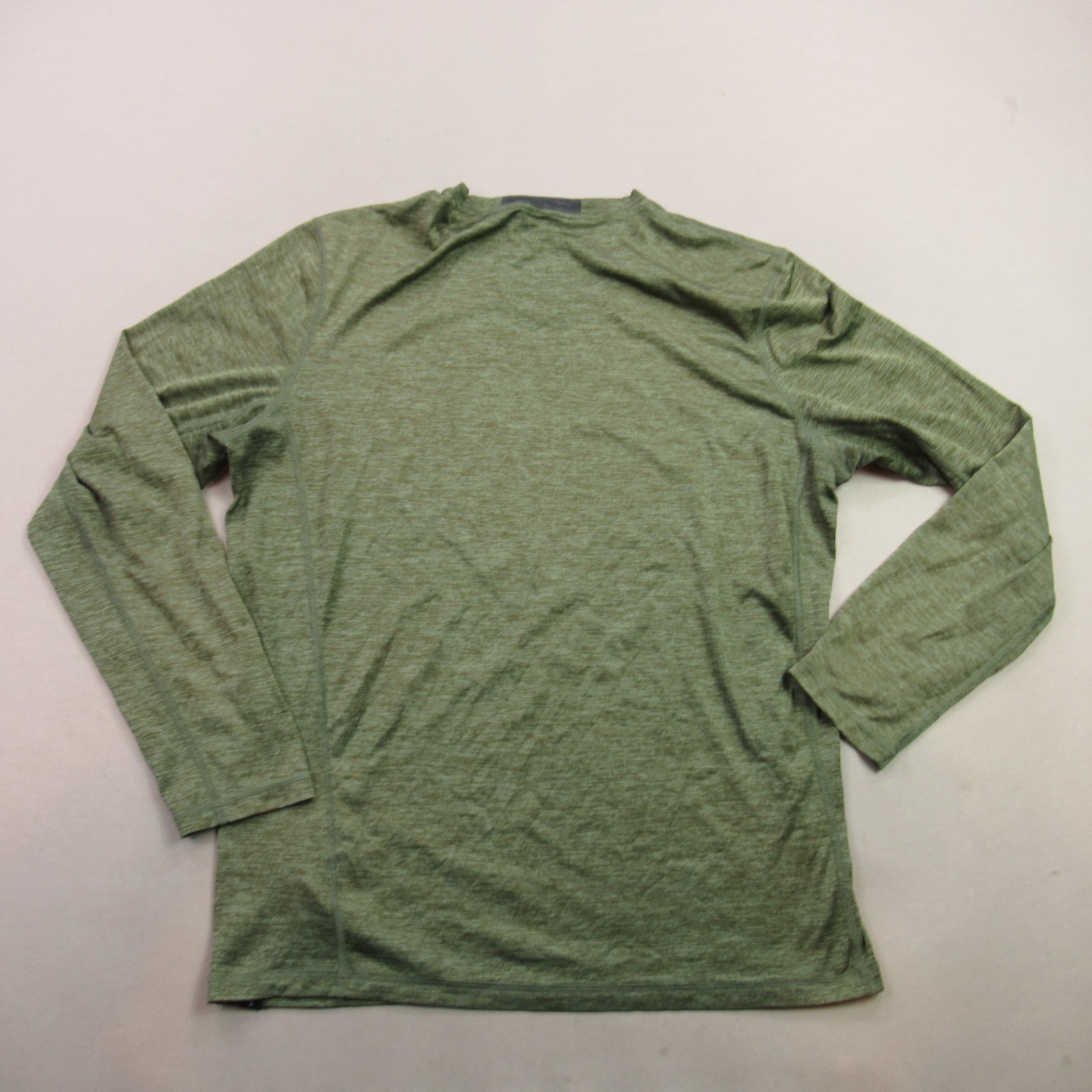 Prana Shirt Mens Medium Long Sleeve Crew Neck Pullover Outdoors Green gallery
