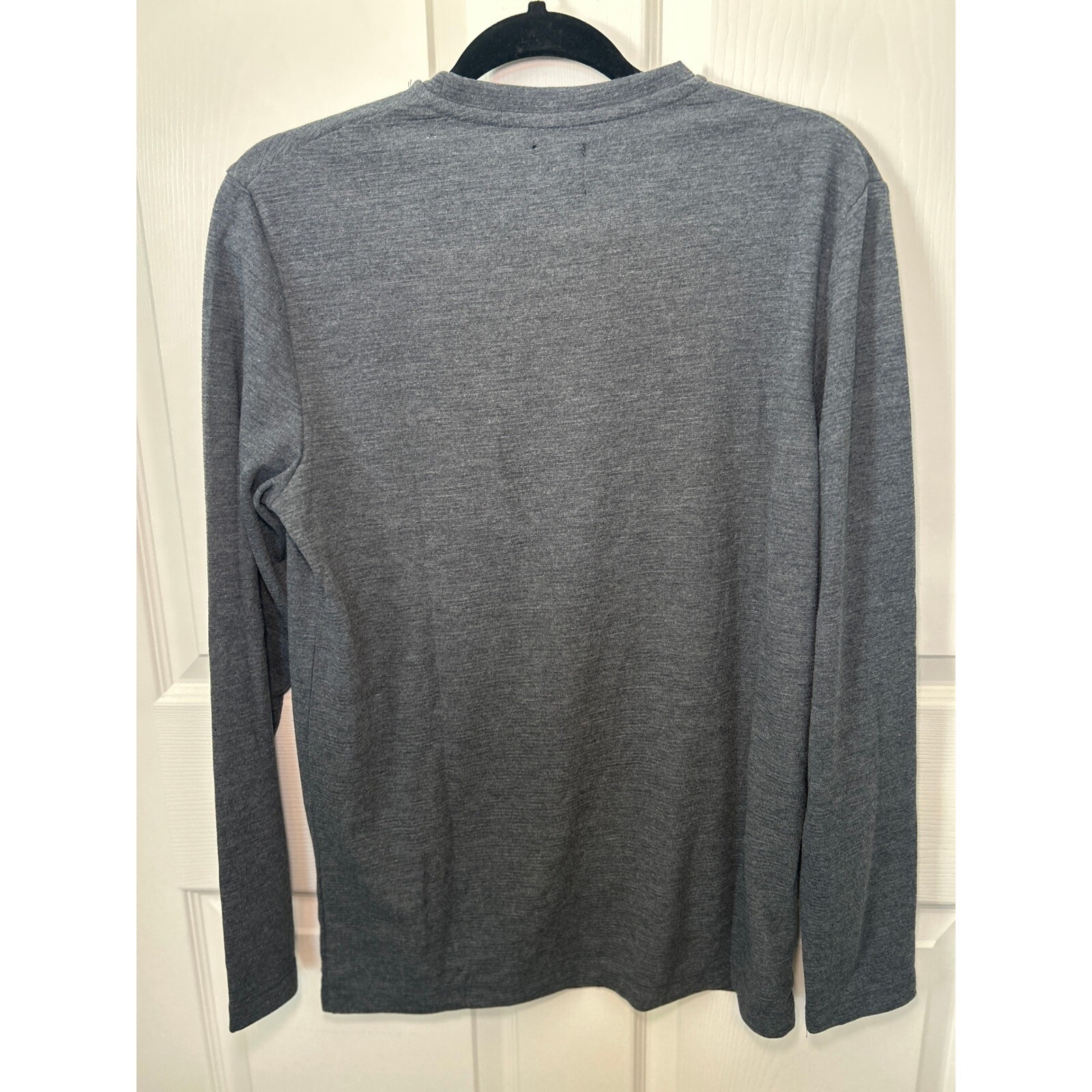 NWT Level Ten Long Sleeve Knit Shirt Casual Everyday Top Navy Small gallery