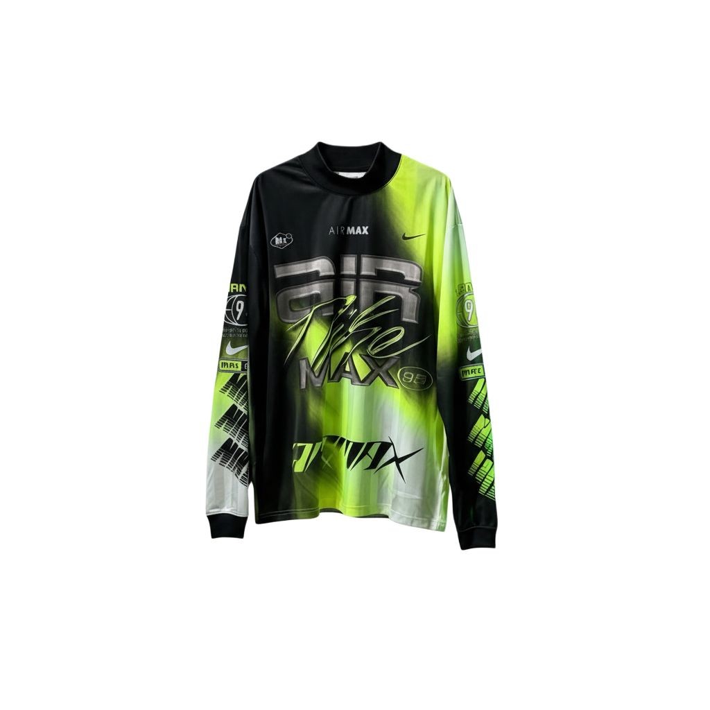 Nike Air Max 95 Neon Pullover Stand Collar Long Sleeve T-Shirt