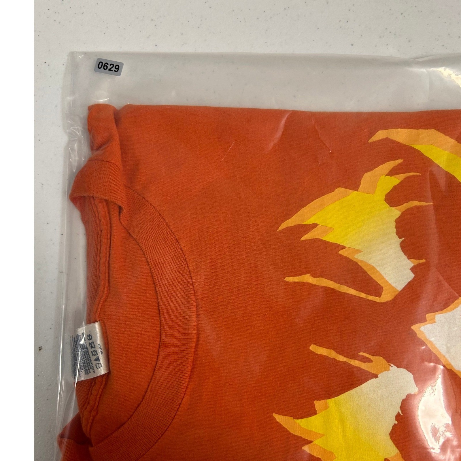 Vintage Delta Pro Weight 2XL Orange Halloween Pumpkin Face Graphic T-Shirt gallery