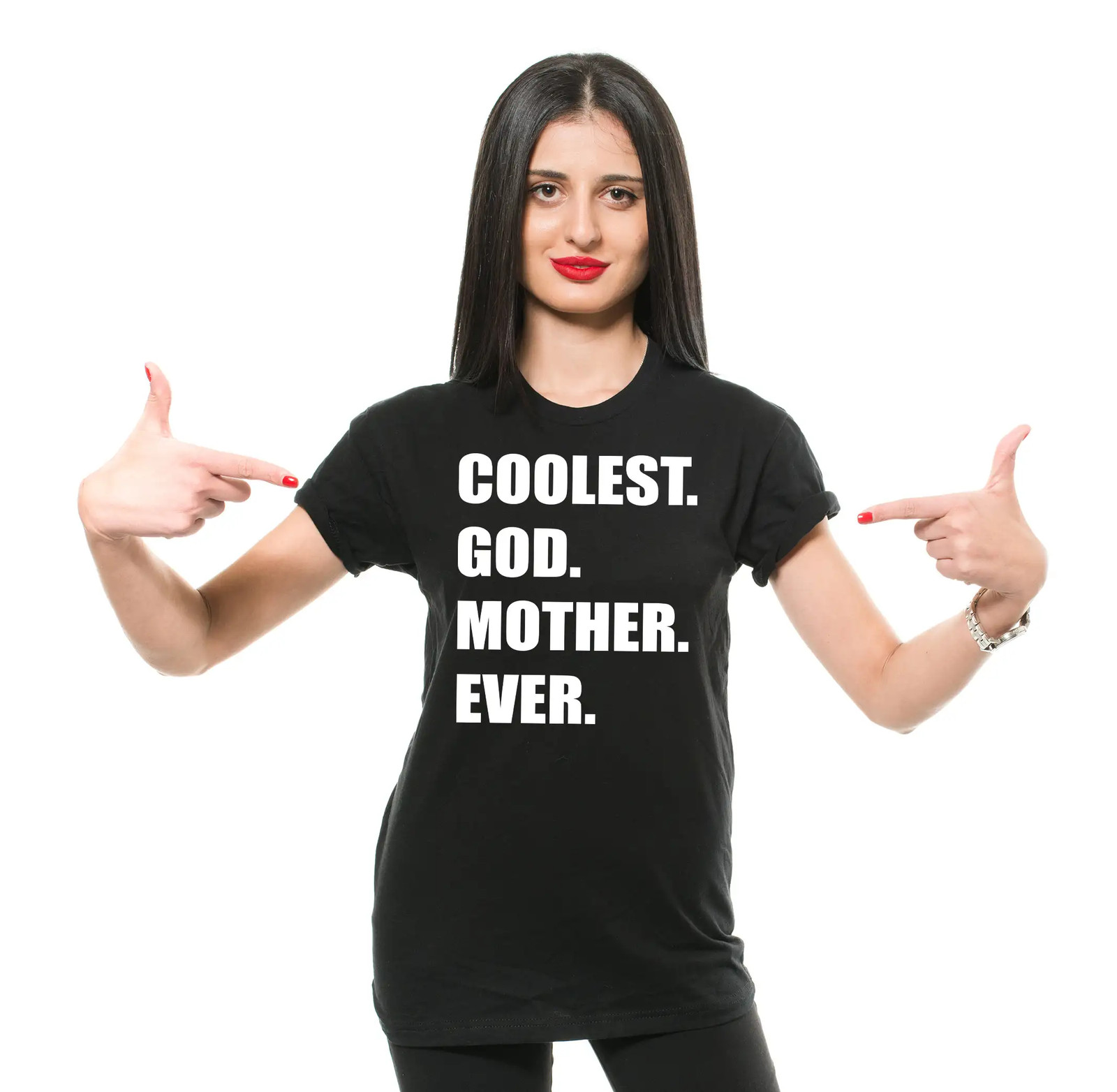 God Mother Shirt Coolest God Mother Ever Shirt God Mother Gifts Mother's Day Tee gallery