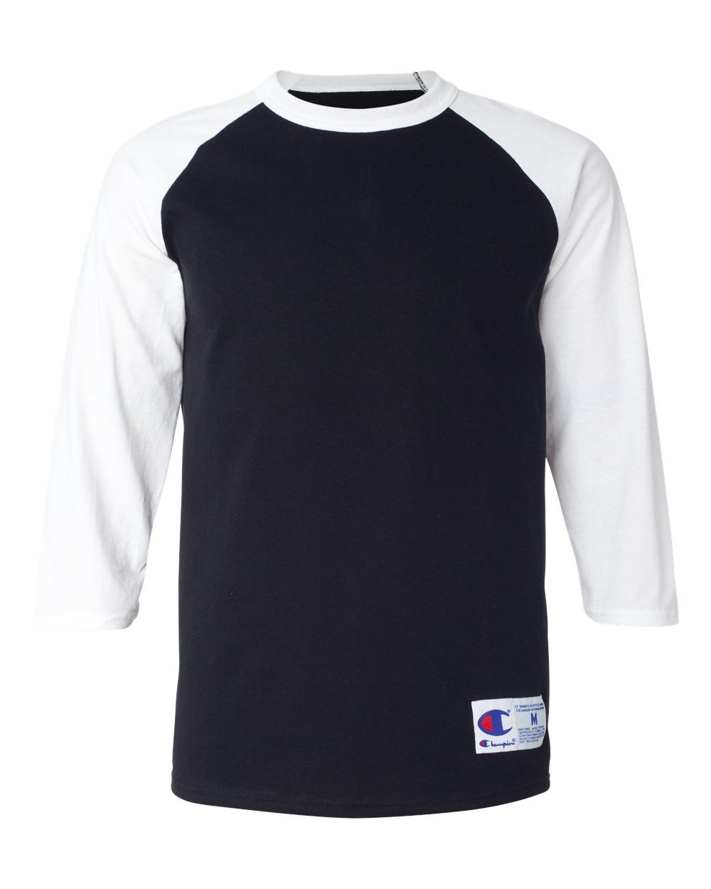 Brand New Champion T137 Three-Quarter Raglan Sleeve Baseball T-Shirt On Sale!