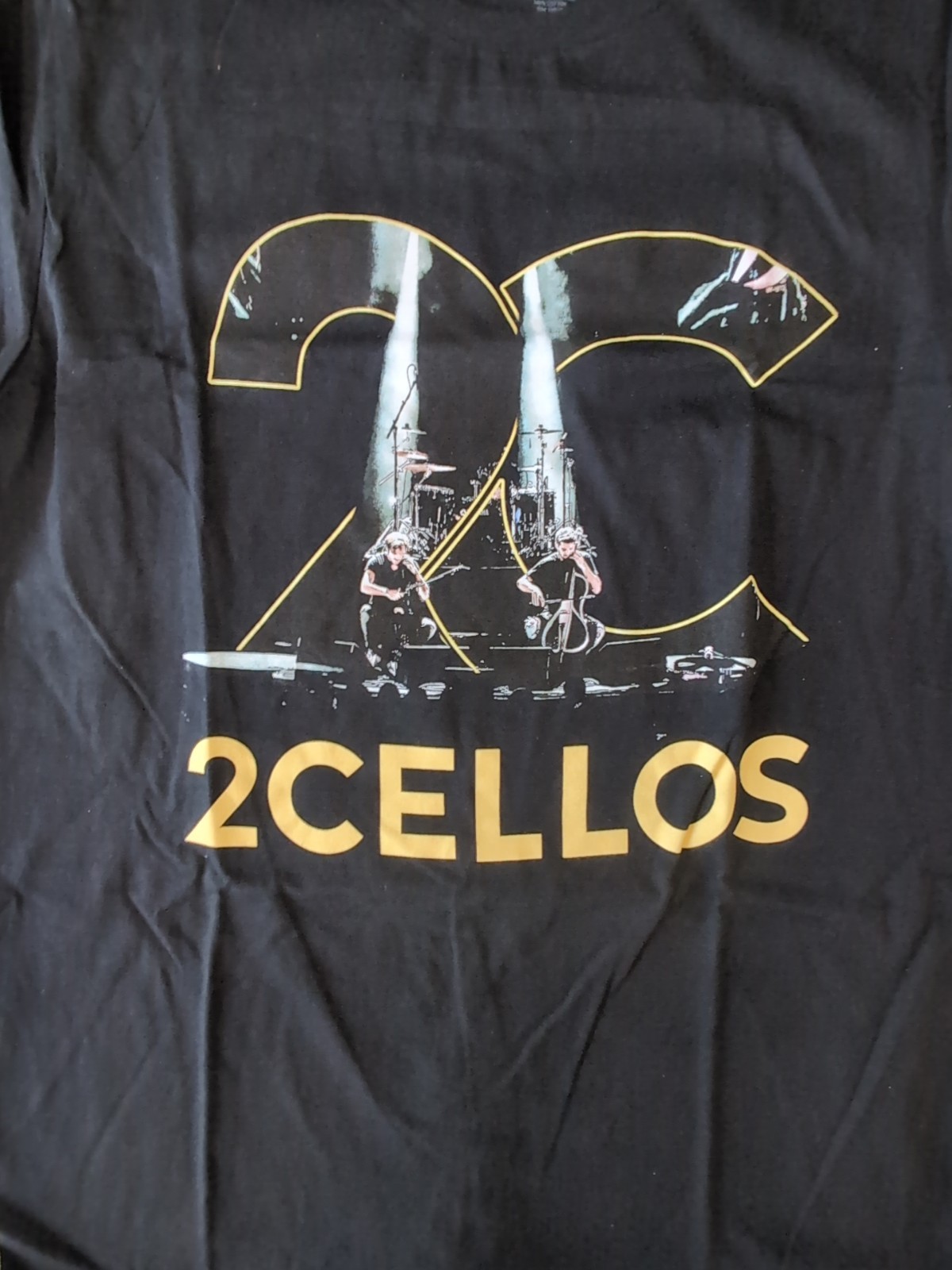2 Cellos - Black T Shirt - Size L - The Thread Shop gallery
