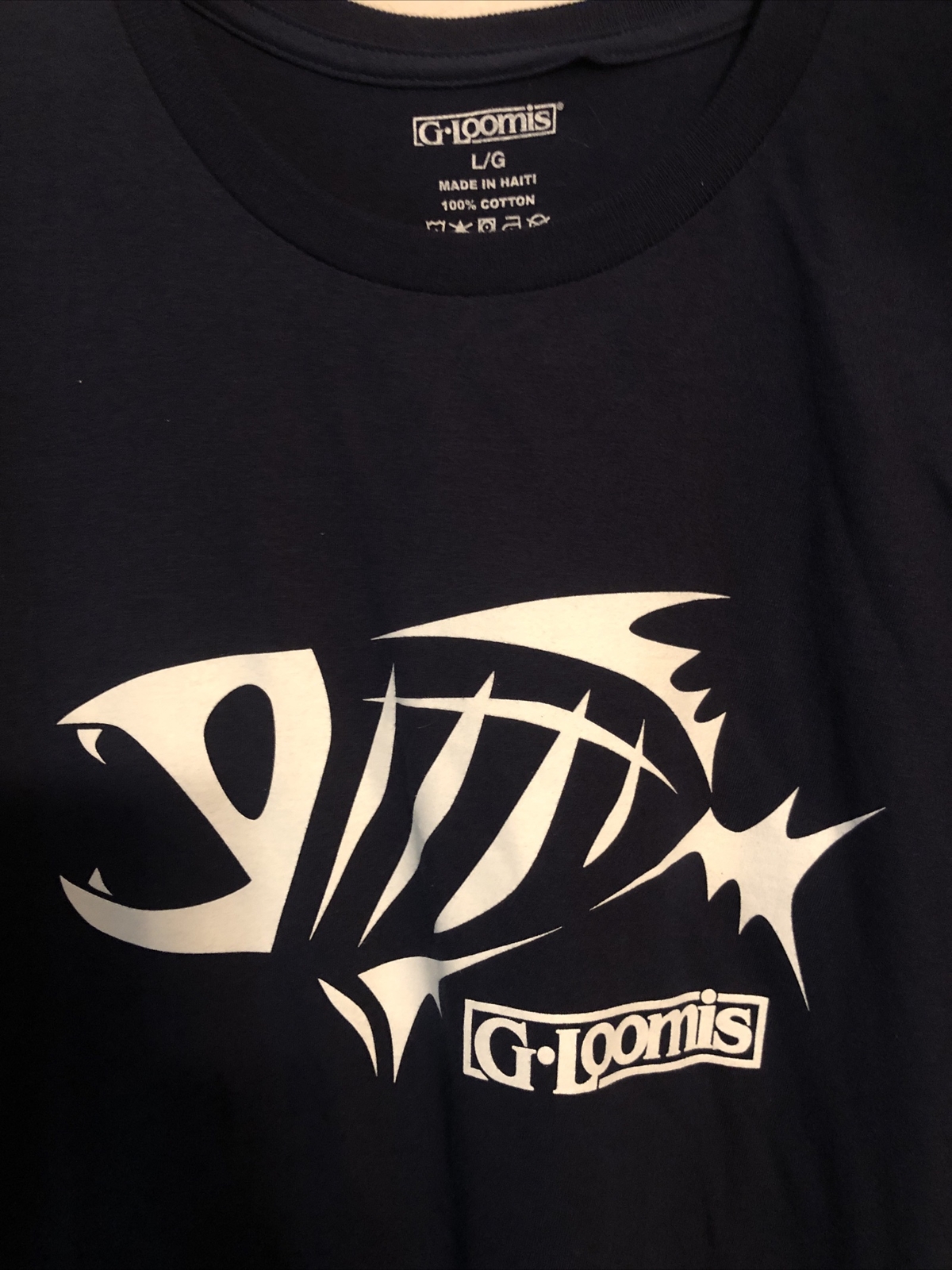 G. Loomis Men's Logo Short Sleeve Fishing T-Shirt - Dark Navy Blue Large gallery