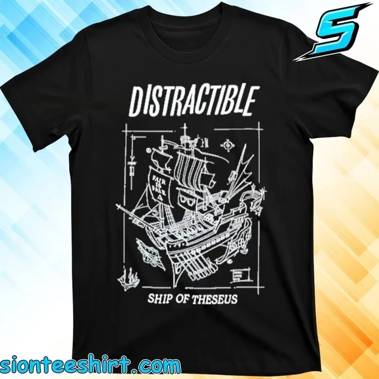 Distractible Ship Of Theseus T-Shirt gallery