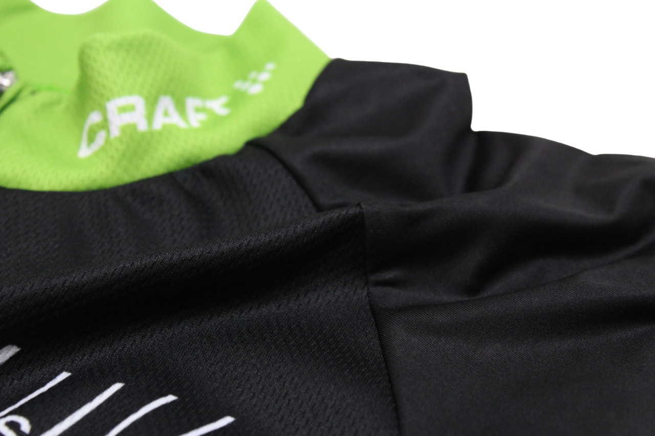 Craft T-Shirt Mens Large Short Sleeve Lig Zip Up Cycling Jersey gallery