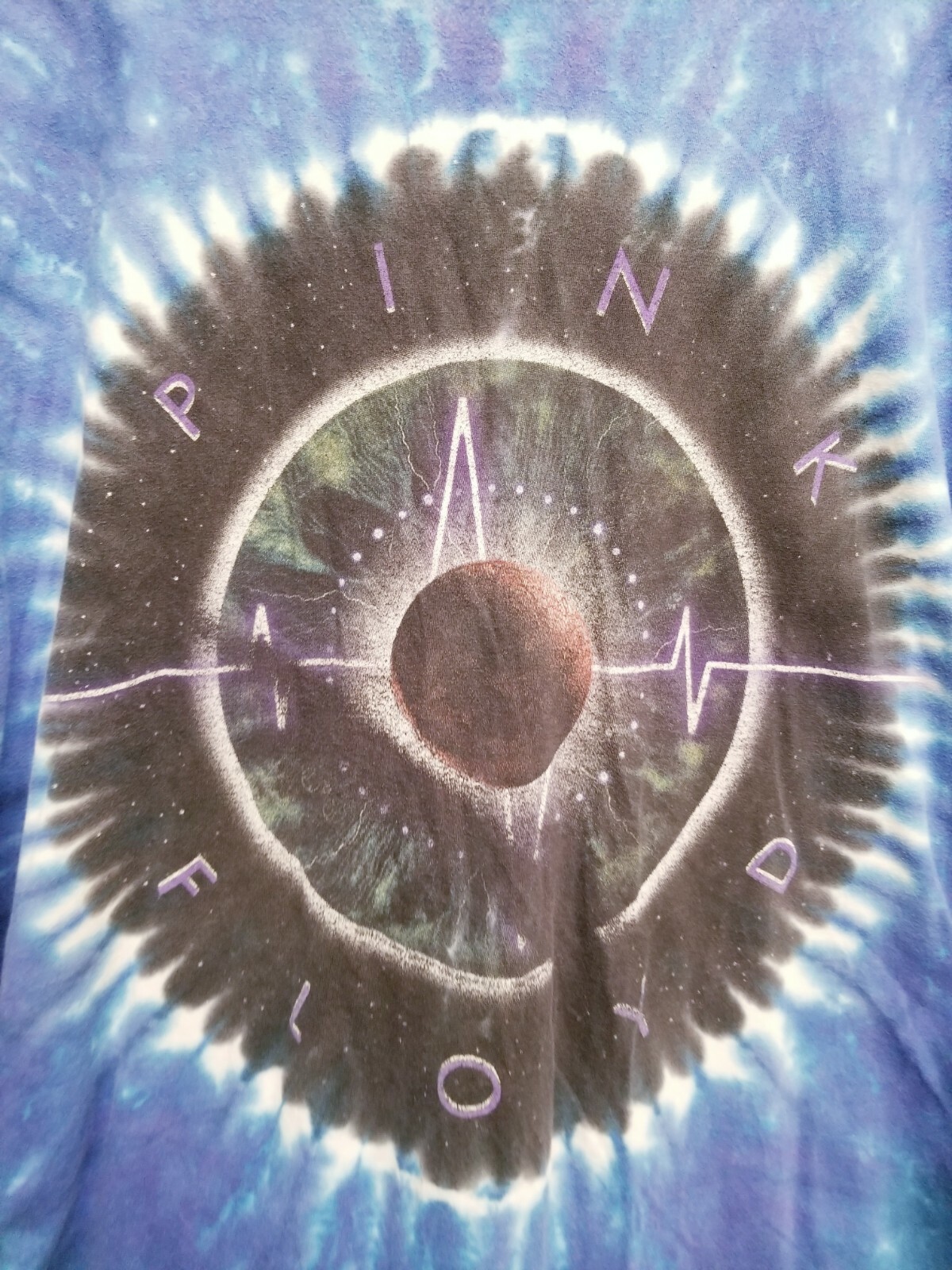 Vintage Pink Floyd Liquid Blue Shirt See Description For Measurements gallery