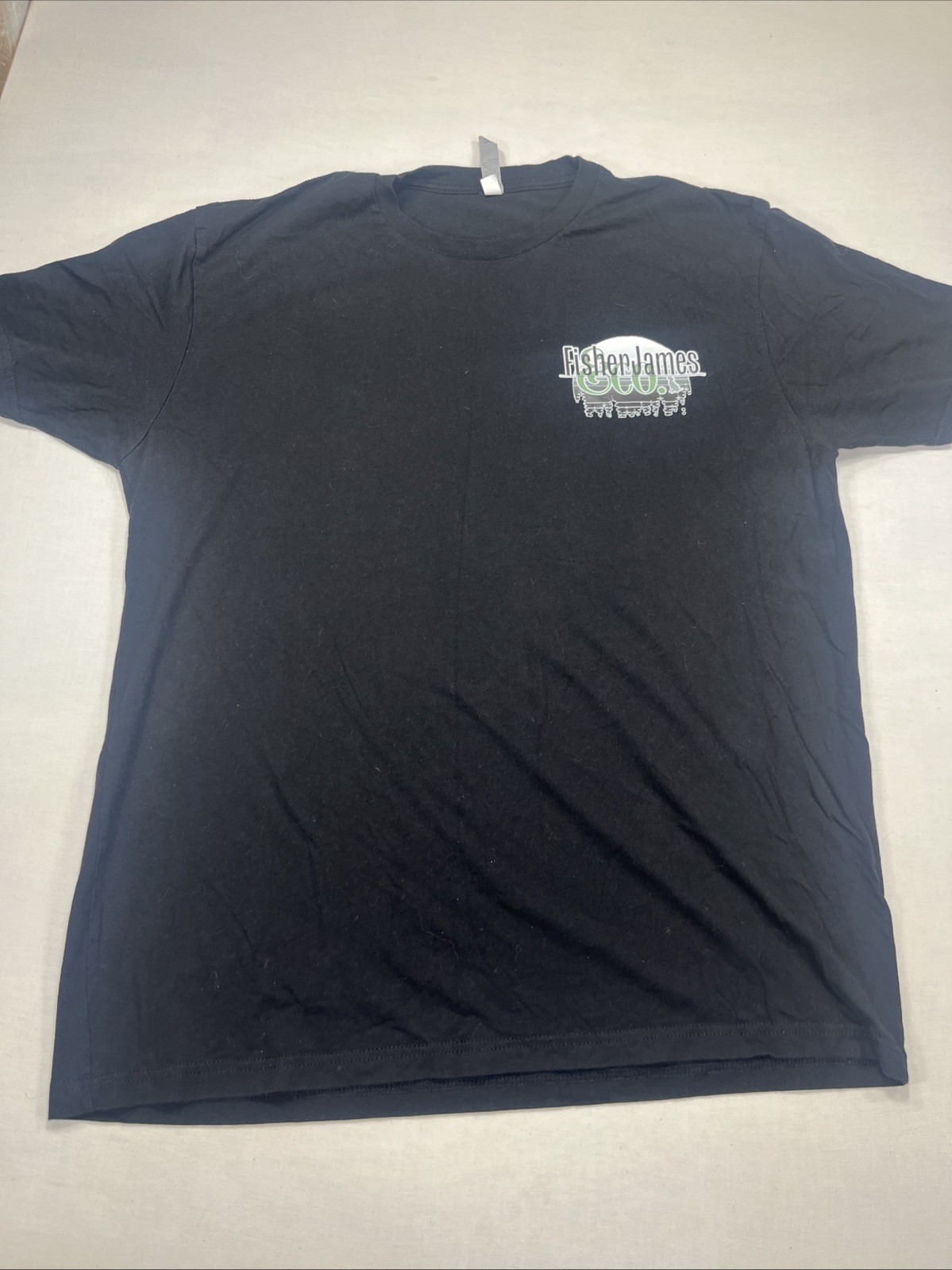 Next Level 3600 Men’s XL Black Graphic T-Shirt Pre-owned Good gallery