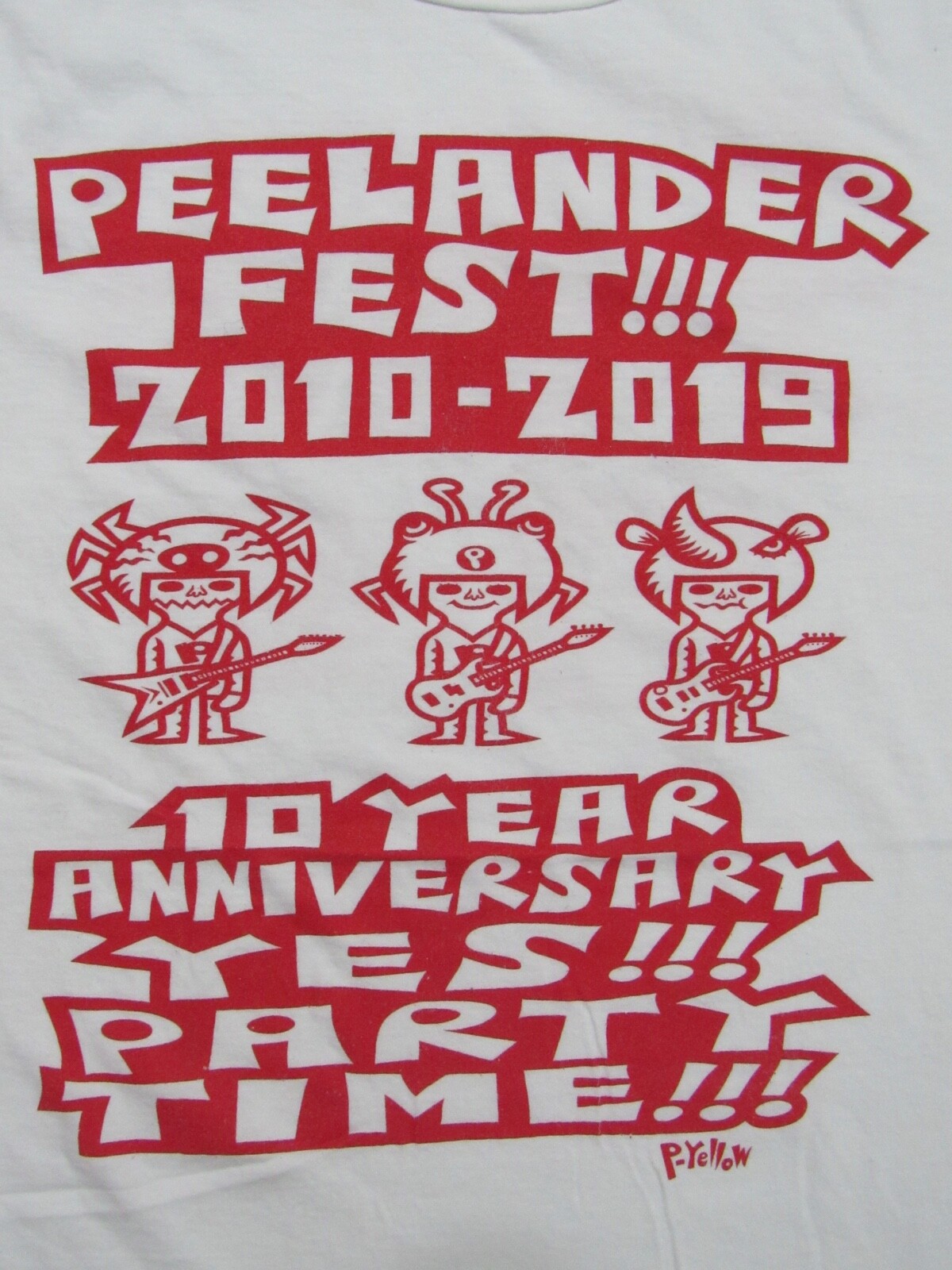 PEELANDER-Z FEST 2010-2019 Austin Texas T-SHIRT Mens SMALL Concert Tour Limited gallery