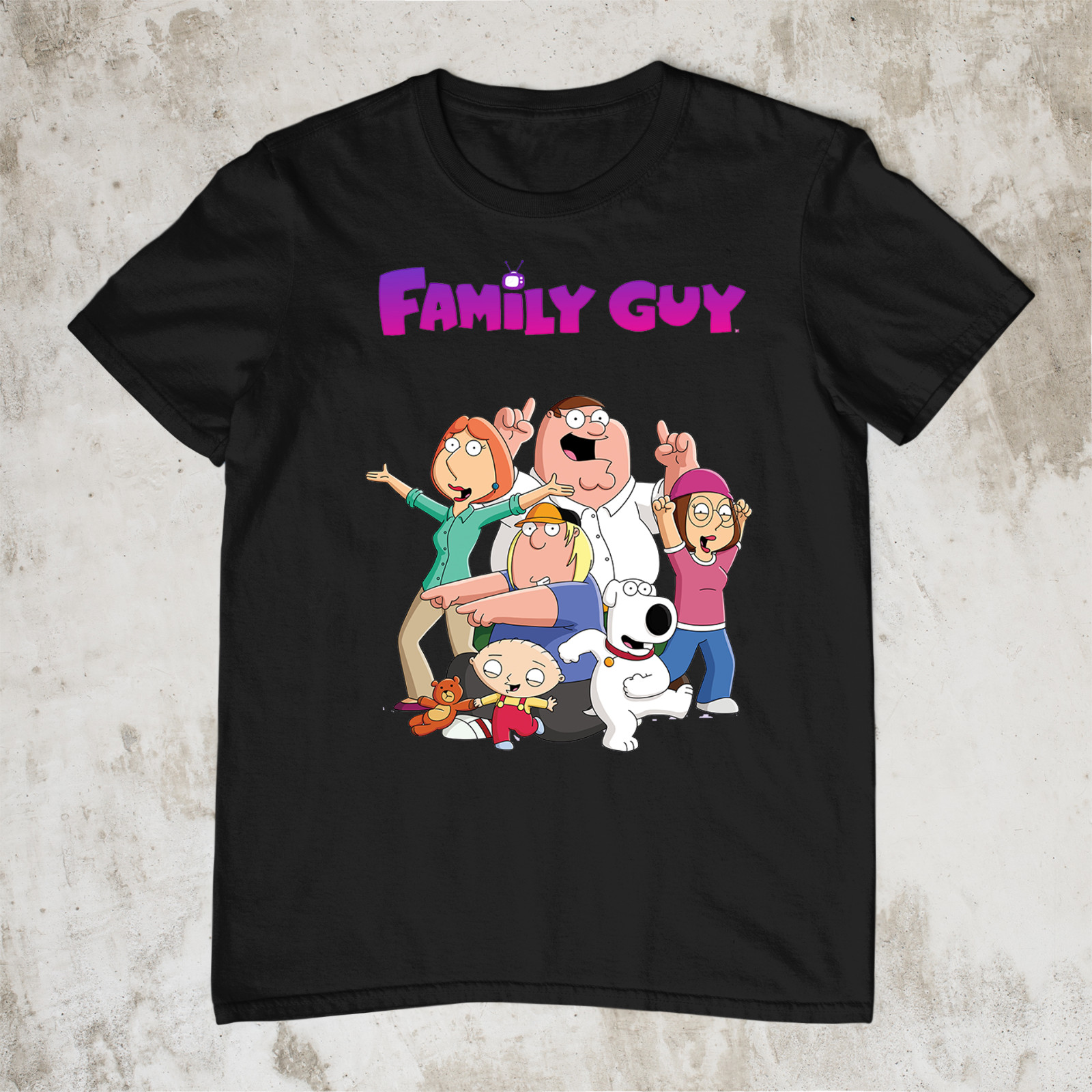Family Guy T-Shirt Cotton Tee For Men Best Gift All Size S M L XL 234XL YI218