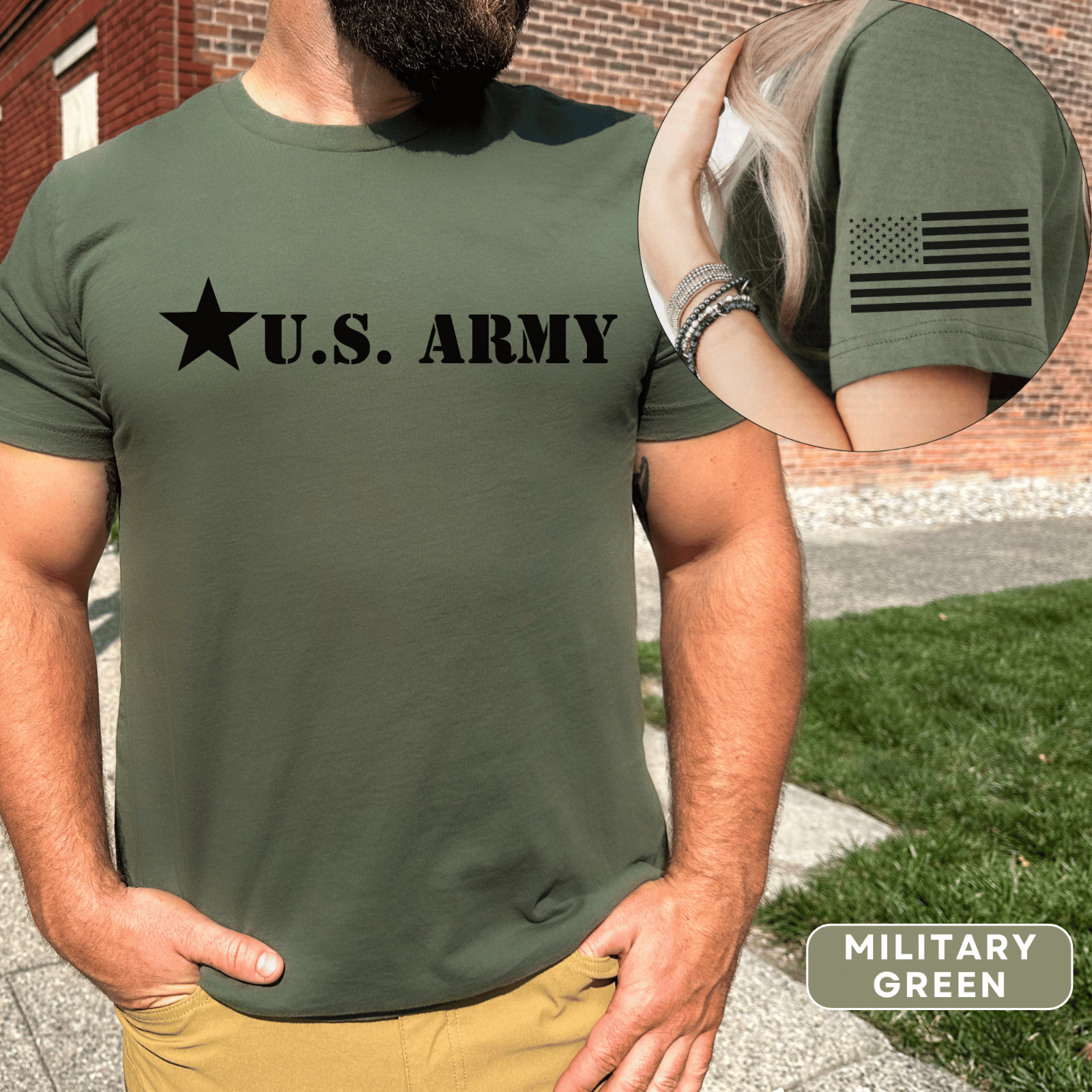 U.S. Army T-Shirt For Veterans, Army Families and Army Supporters gallery
