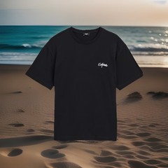 Express Men’s Size M Classic Fit Cotton Lifeguard Tower Graphic T-Shirt. NWT