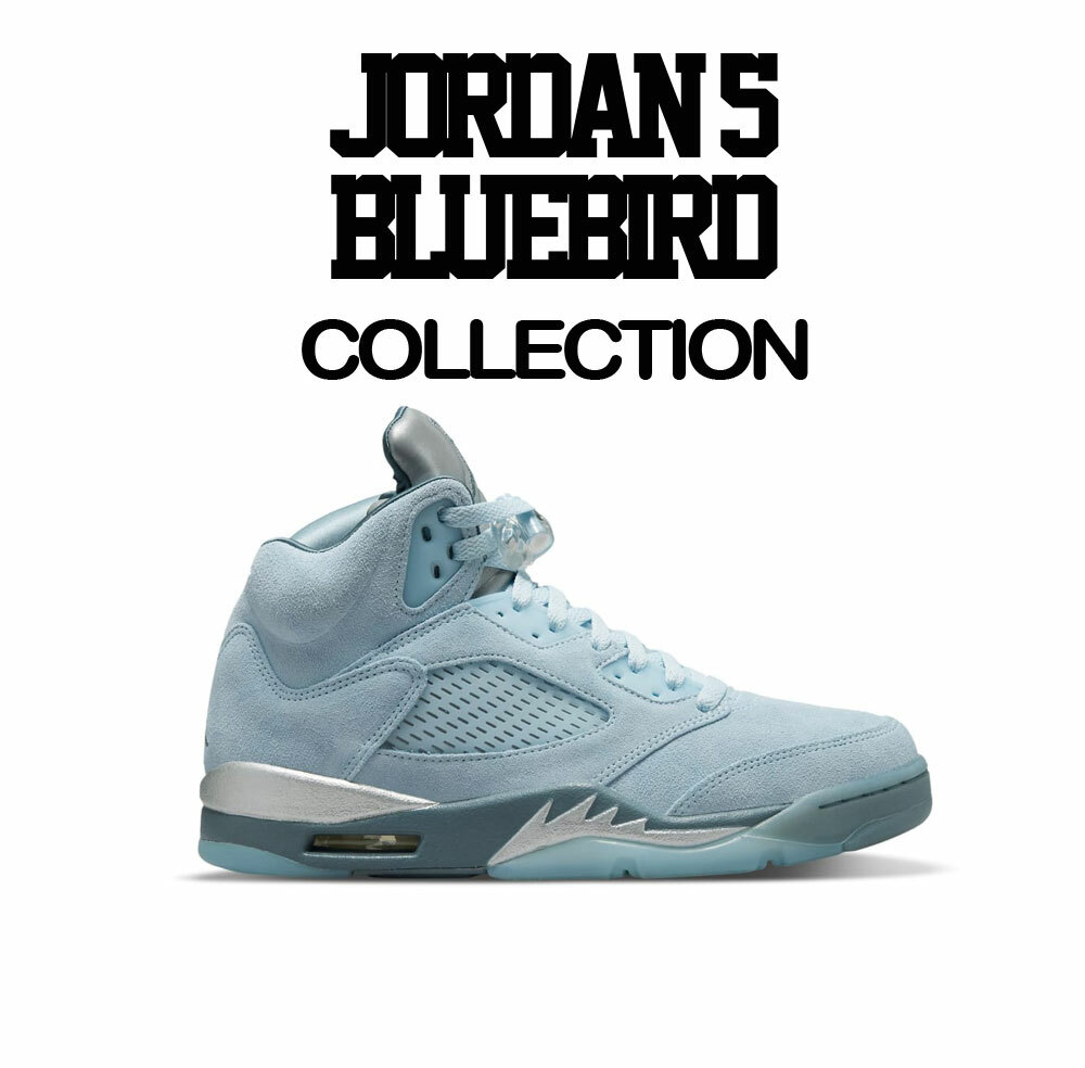 Shirt To Match Jordan Retro 5 Bluebird - Daily Routine Tee gallery