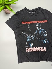 Vintage Terminator 2 Judgment Day T-Shirt StudioCanal Schwarzenegger 90s-00s M