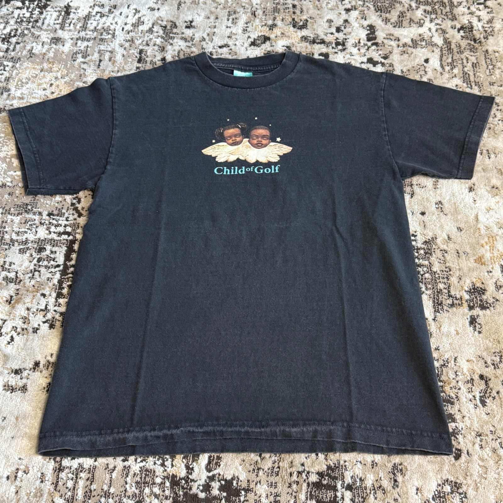 GOLF WANG Child of Golf Cherub Graphic T-Shirt Black Medium Tyler the Creator gallery