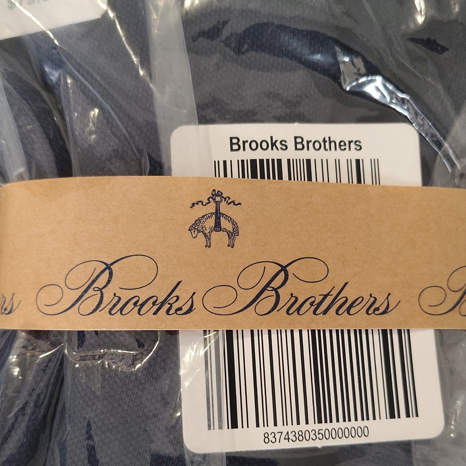 Brooks Brothers Blue Supima Cotton Jersey Logo T-Shirt Men’s Size M Solid gallery
