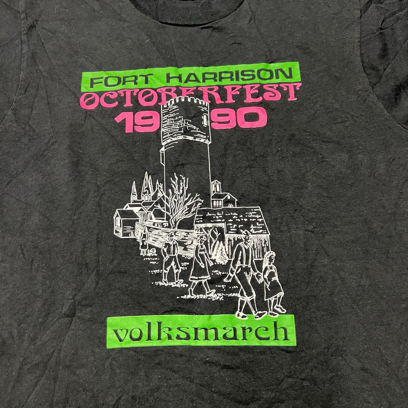 Vintage 1990 Fort Harrison Oktoberfest Octoberfest Shirt Size Medium gallery