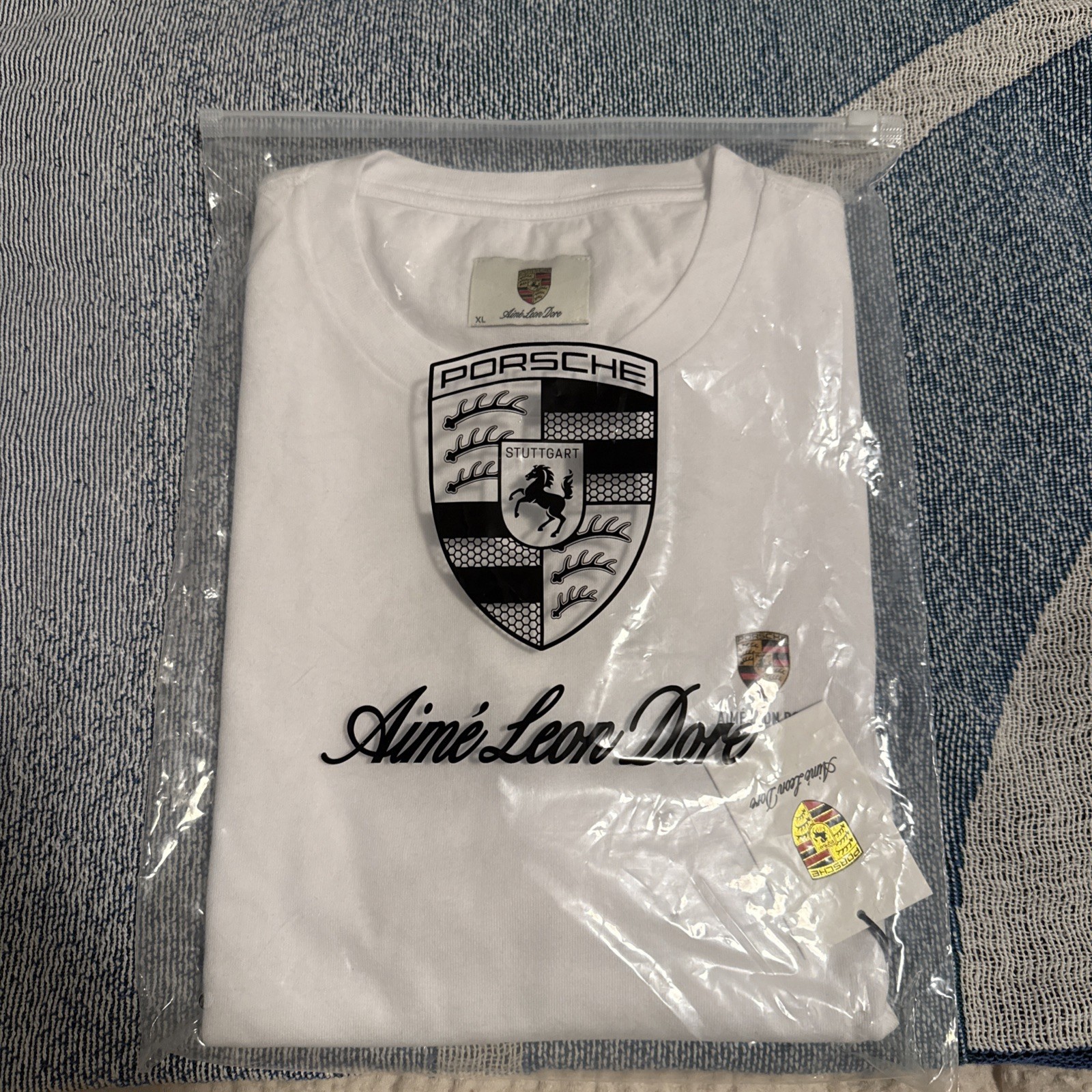 Aime Leon Dore X Porsche Fleet Tee Size Large BRAND NEW ALD gallery