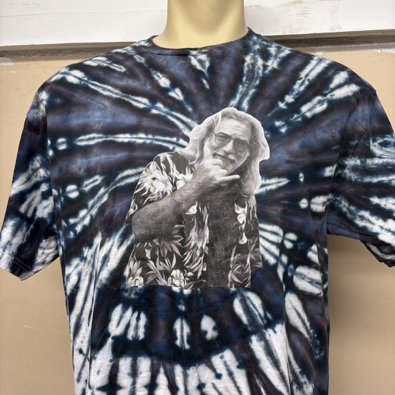Jerry Garcia Tie Dye T Shirt Grateful Dead XL Gildan Hammer gallery