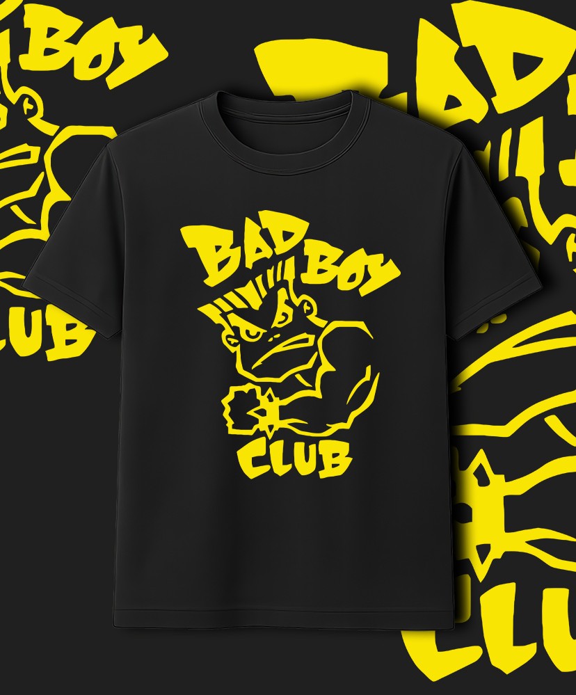 Bad Boy Club Retro Main Yellow Logo Retro Shirt Fast Ship! gallery