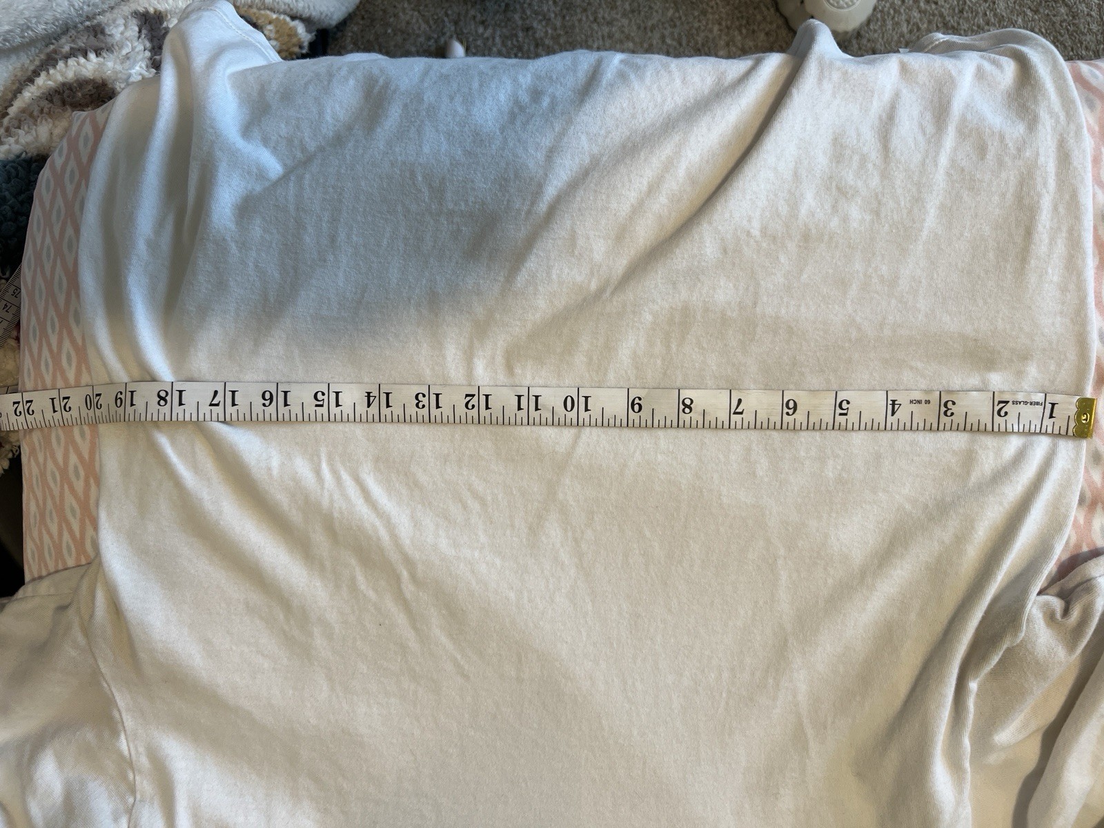 Whitesville Loopwheel T-Shirt White Size XL gallery