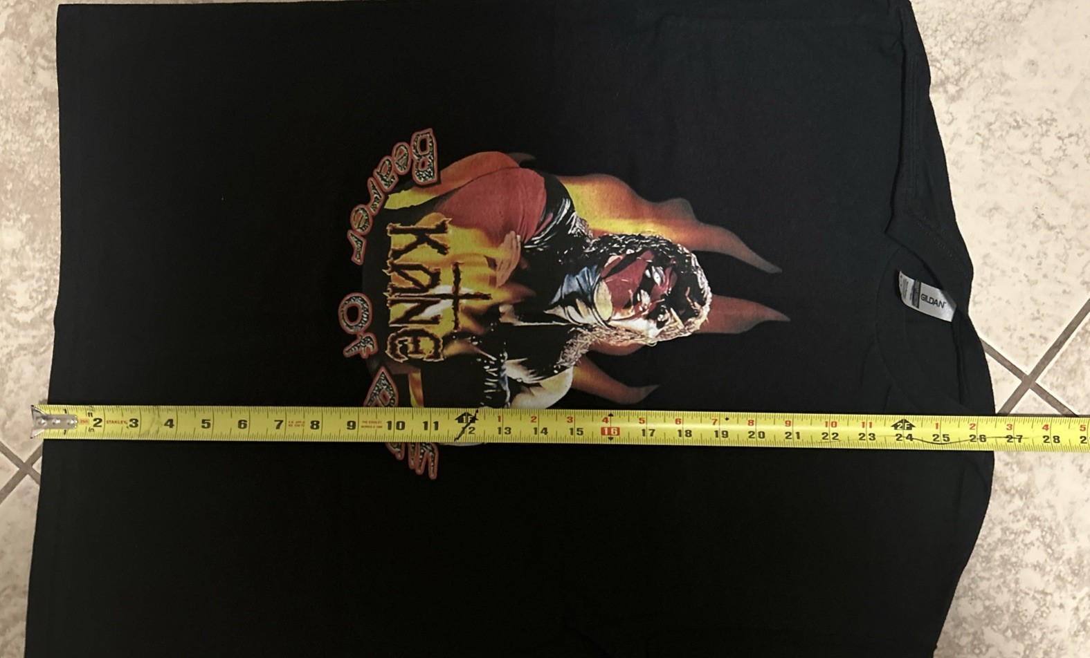 WWF WWE Kane Bearer of Pain Shirt Tee Medium 90s 1998 gallery