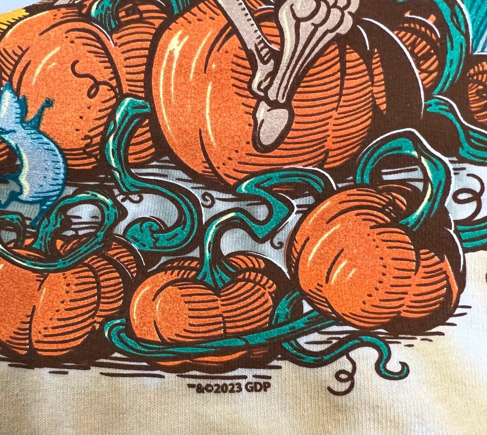 Grateful Dead Long Sleeve Harvest Moon Long Sleeve DEAD HEAD Shirt New Dead Tee gallery