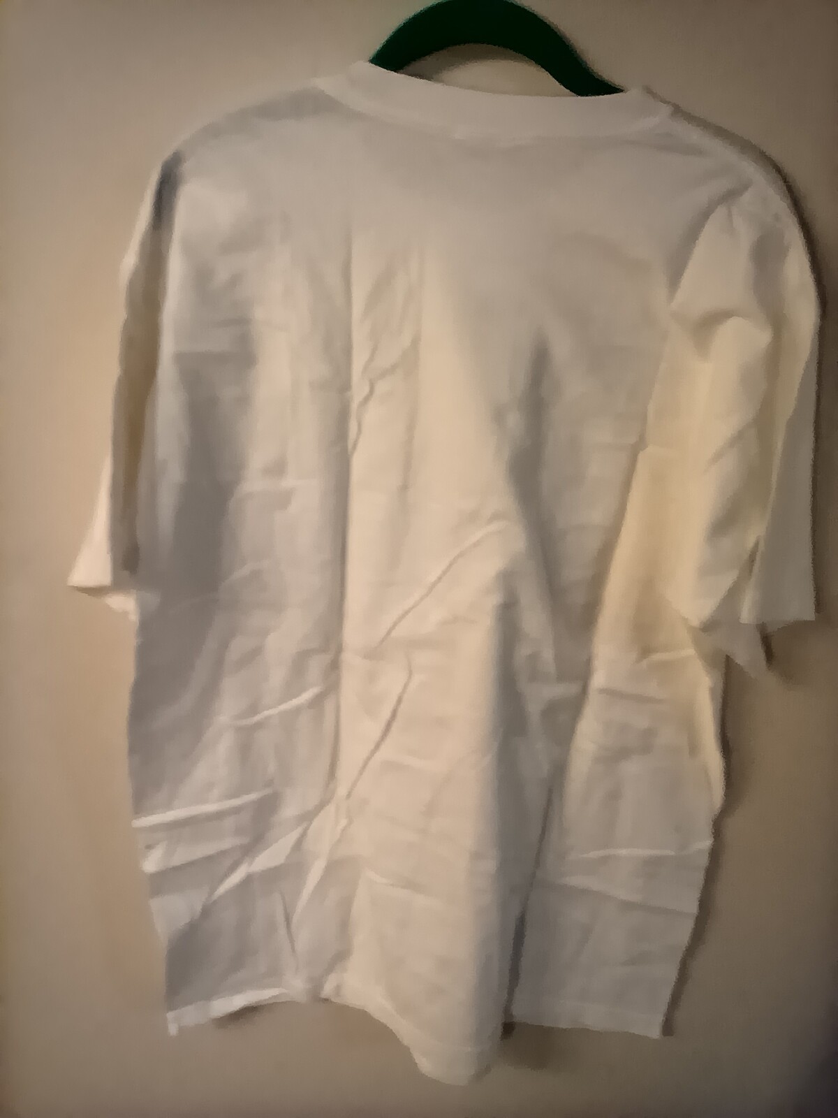 Anvil men''s white tee graphic New Mexico print on front LG cotton chest 44" gallery