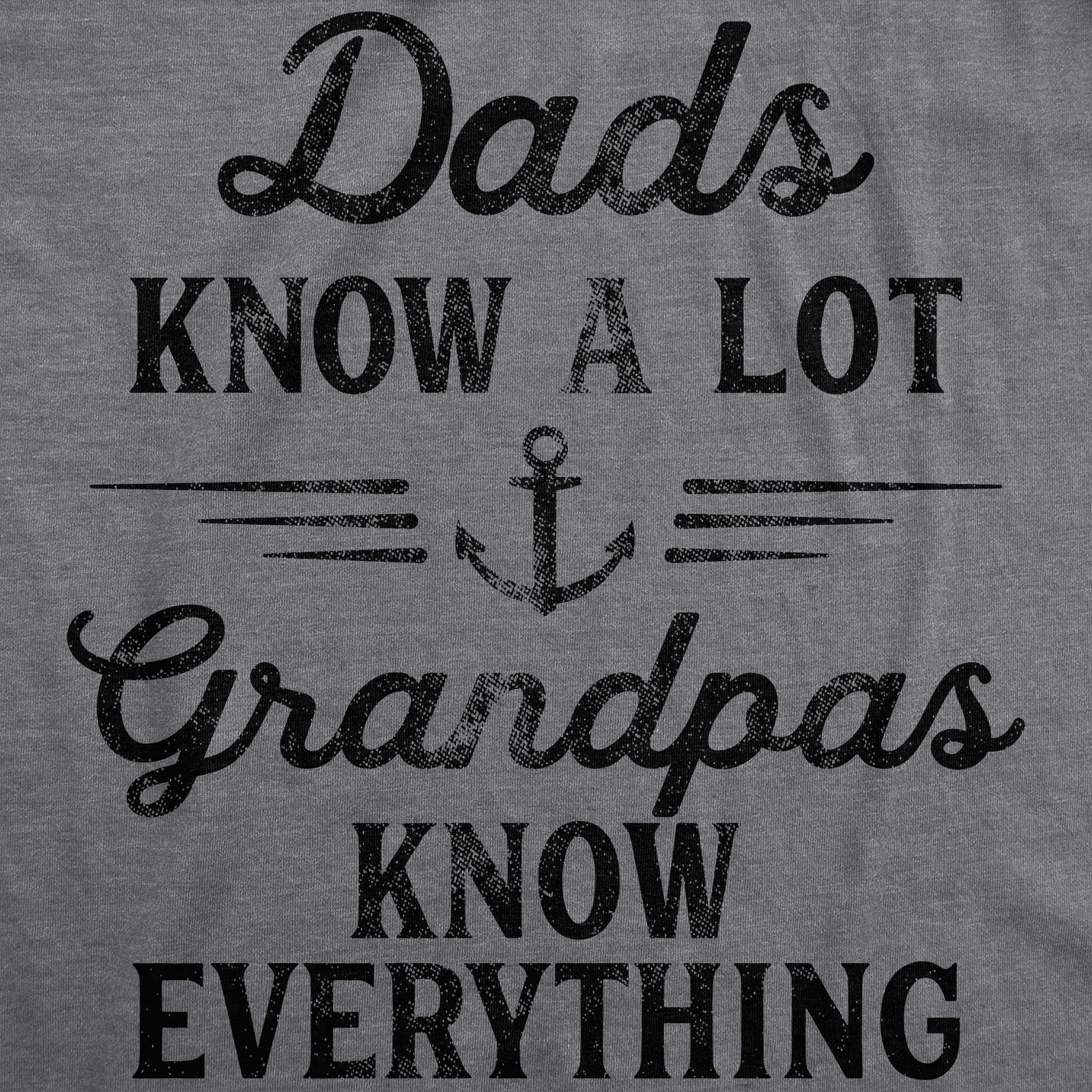 Mens Dads Know A Lot Grandpas Know Everything T Shirt Funny Fathers Day Tee gallery