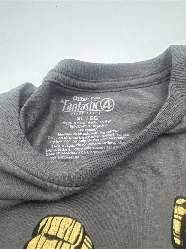 NWT Fantastic Four First Steps Men's Graphic T Shirt XL 46-48 gallery